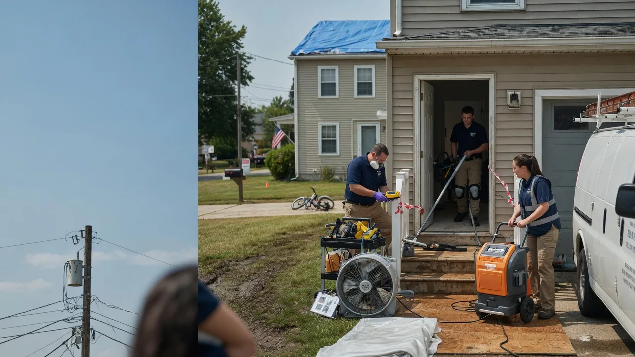 Water Damage Repair in New Lisbon, NJ near me